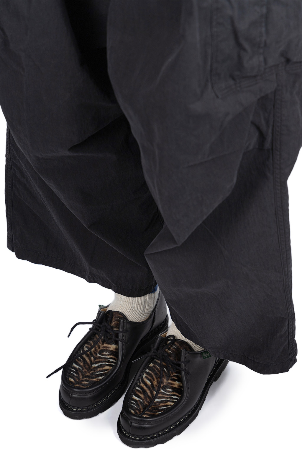 Kapital - Rip Stop JUMBO Cargo Pants - Black