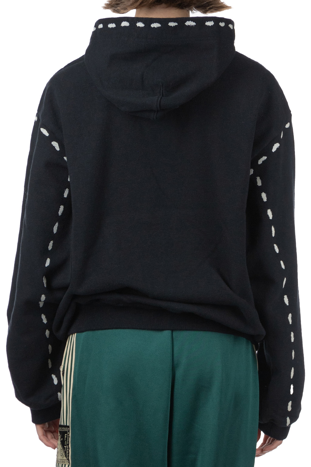 Kapital - SWT Knit MARIONETTE Hoodie - Black