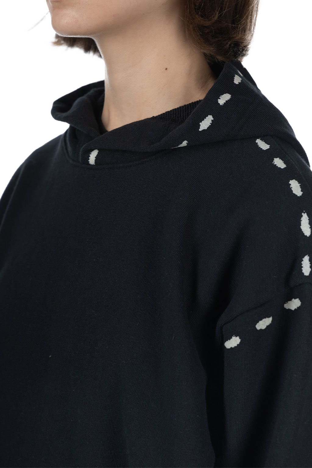 Kapital - SWT Knit MARIONETTE Hoodie - Black