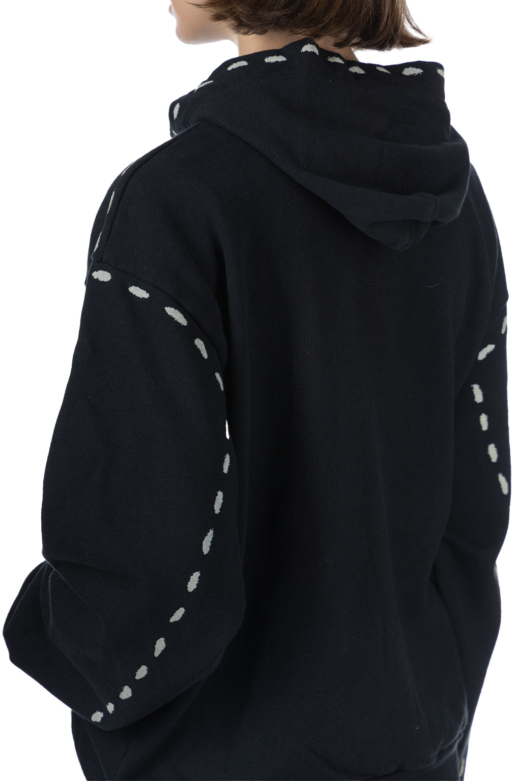 Kapital - SWT Knit MARIONETTE Hoodie - Black