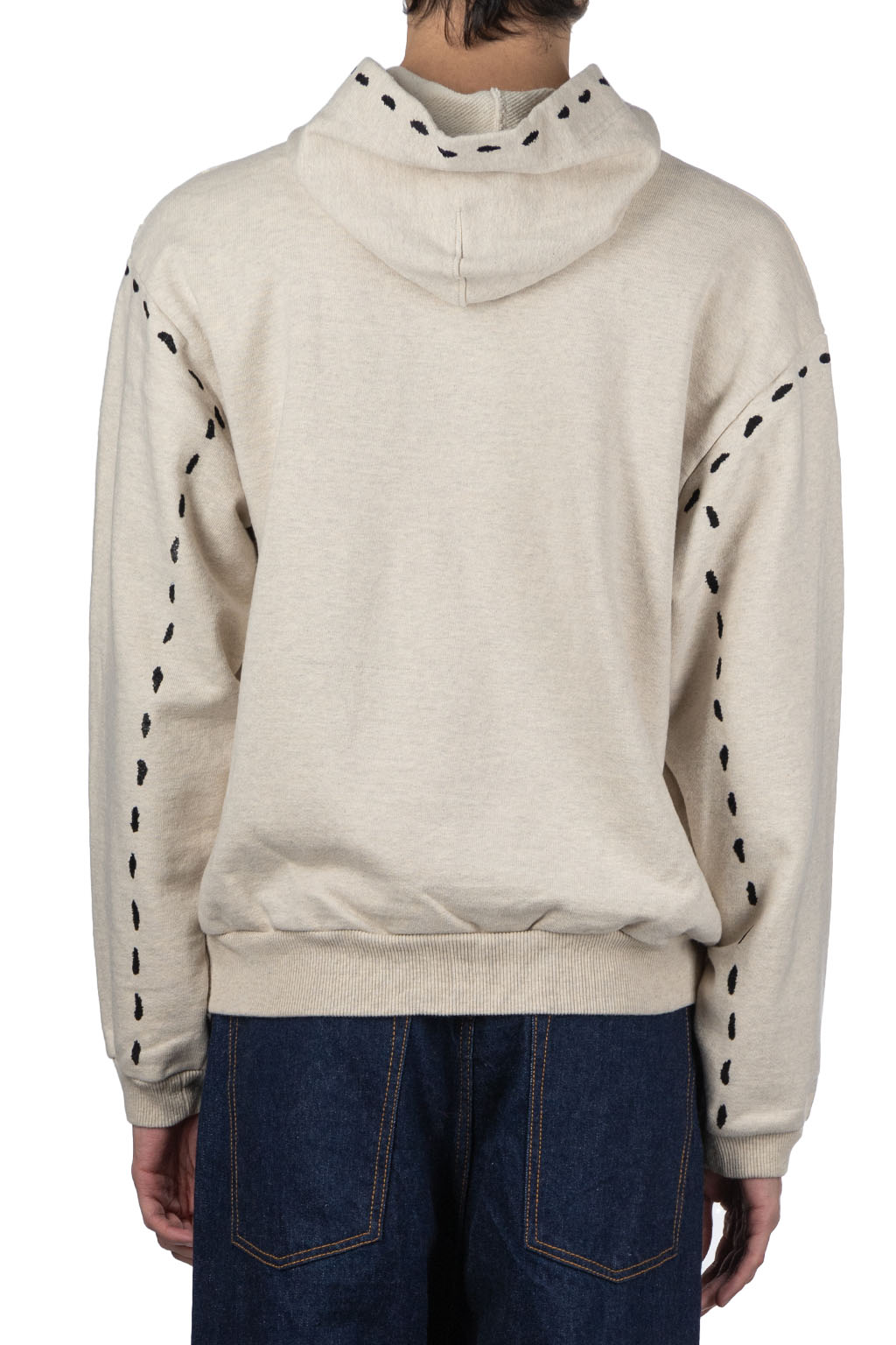 Kapital - SWT Knit MARIONETTE Hoodie - Natural