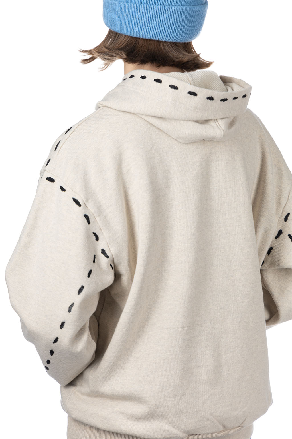 Kapital - SWT Knit MARIONETTE Hoodie - Natural