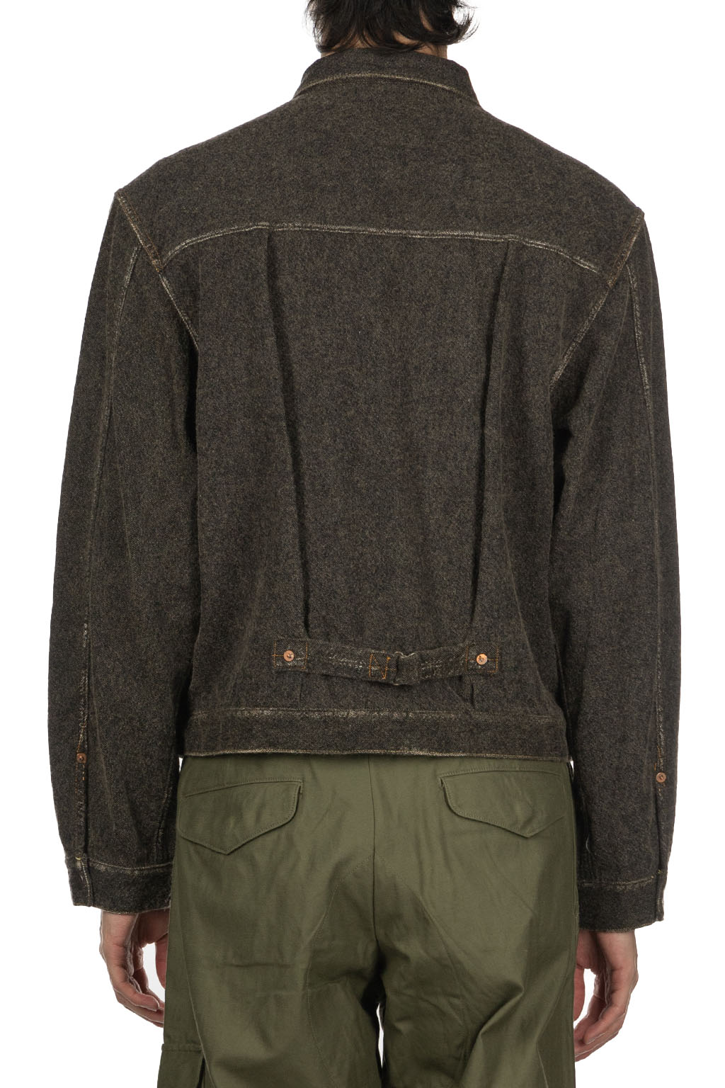 Kapital - Twill Aging Wool 1st Jacket - Faded Charcoal