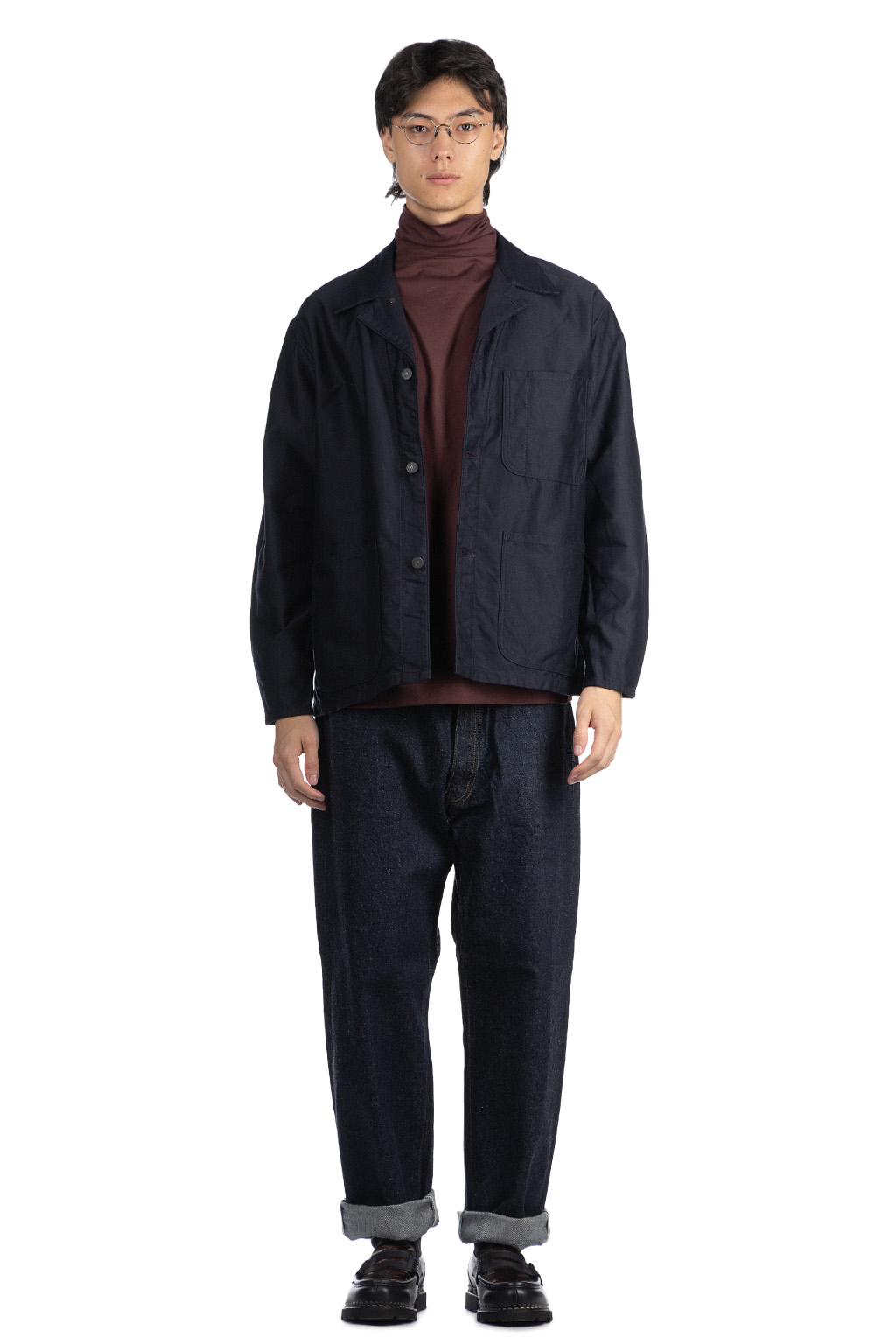 Kaptain Sunshine - Coverall Jacket - Navy