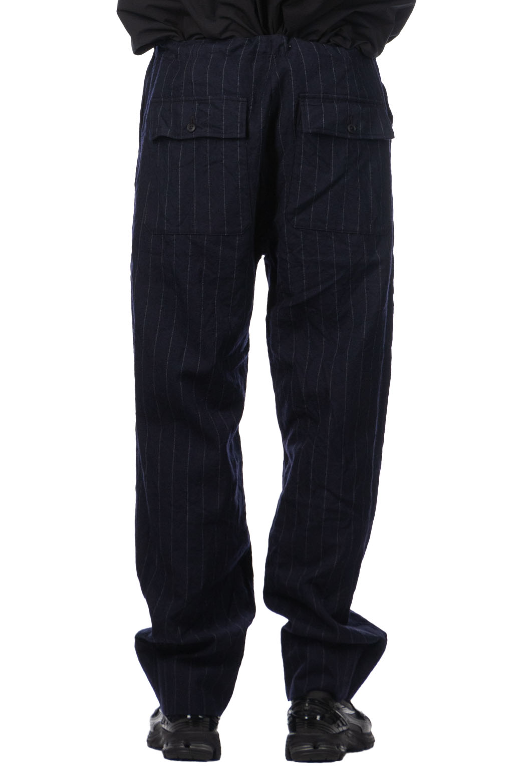 Kaptain Sunshine - Take Easy Baker Pants - Navy Stripe