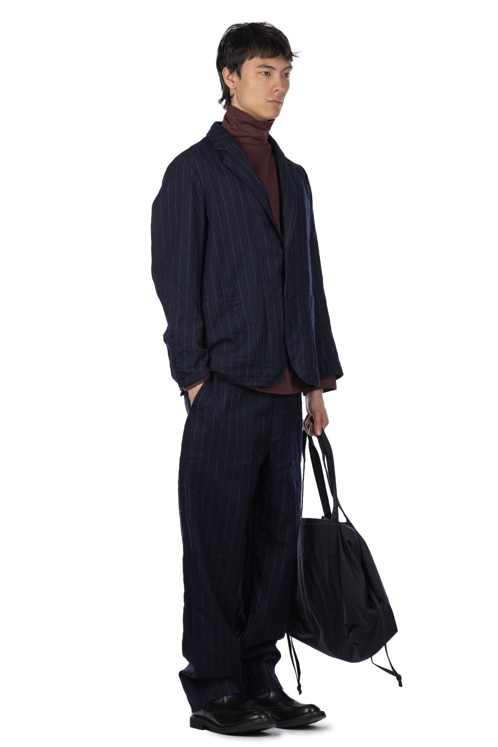 Kaptain Sunshine - Take Easy Jacket - Navy Stripe