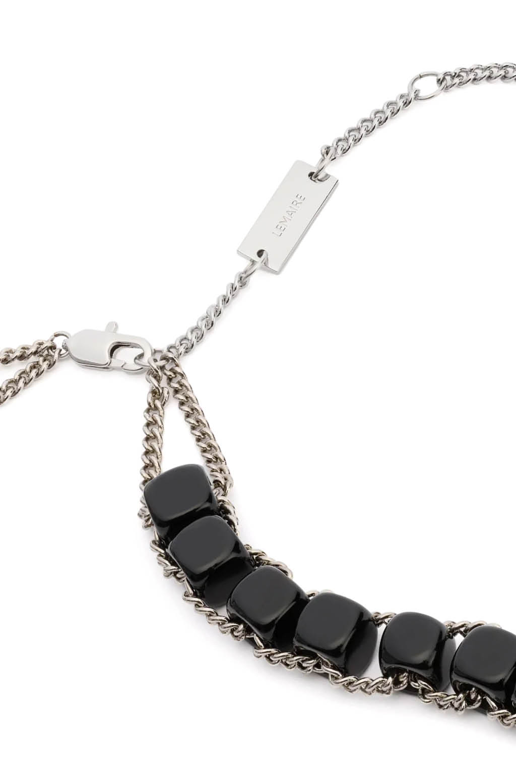 Lemaire - Abacus Necklace - Black