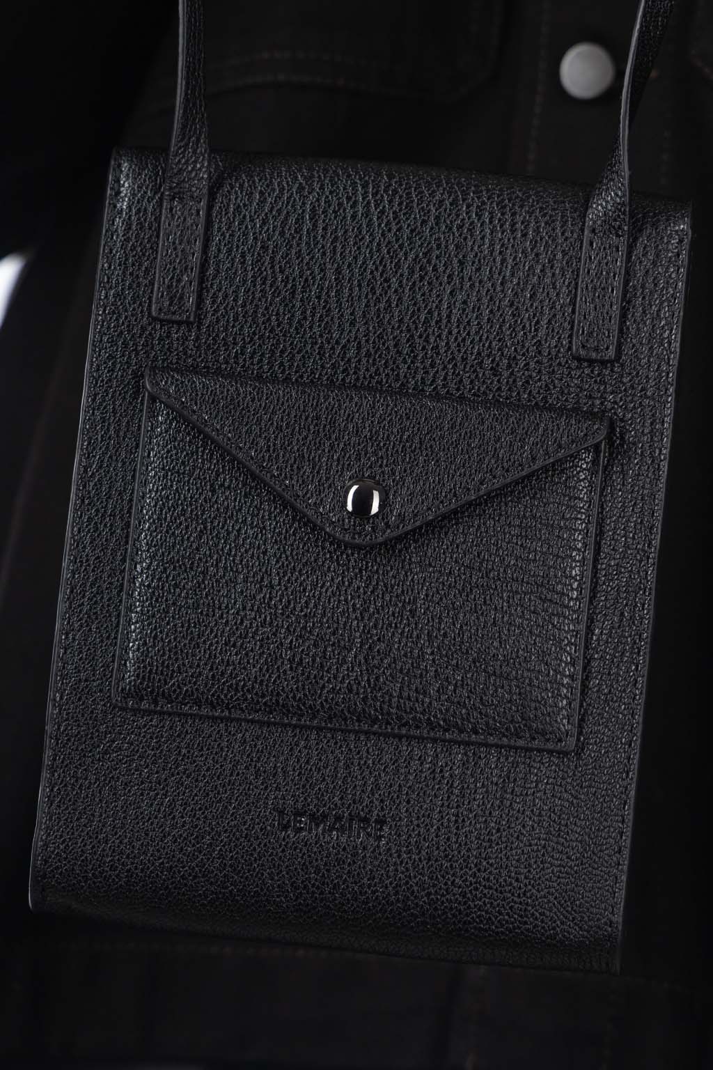 Lemaire - ENVELOPPE WITH STRAP-Black