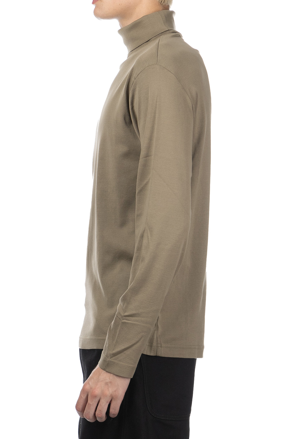 Lemaire - Long Sleeve Turtle Neck - Green Beige