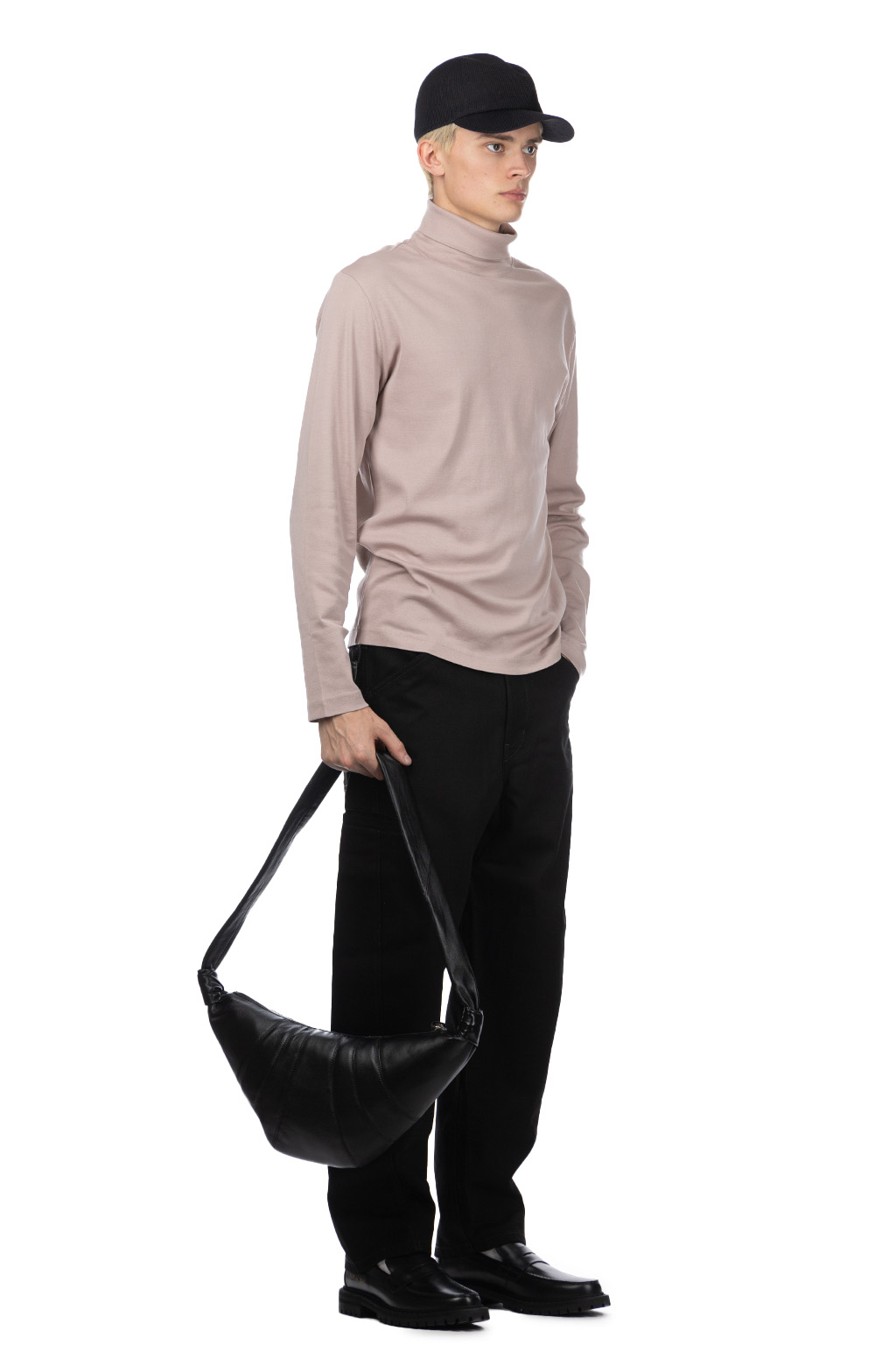 Lemaire - Long Sleeve Turtle Neck - Violet Ice