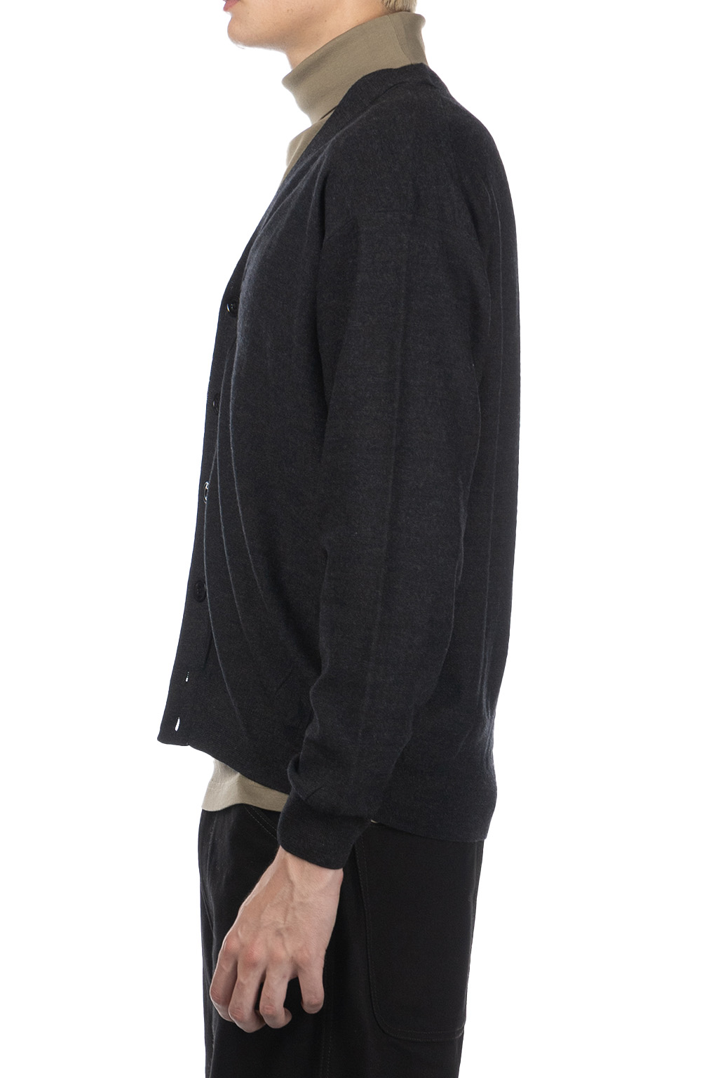 Lemaire - Relaxed Twisted Cardigan - Anthracite