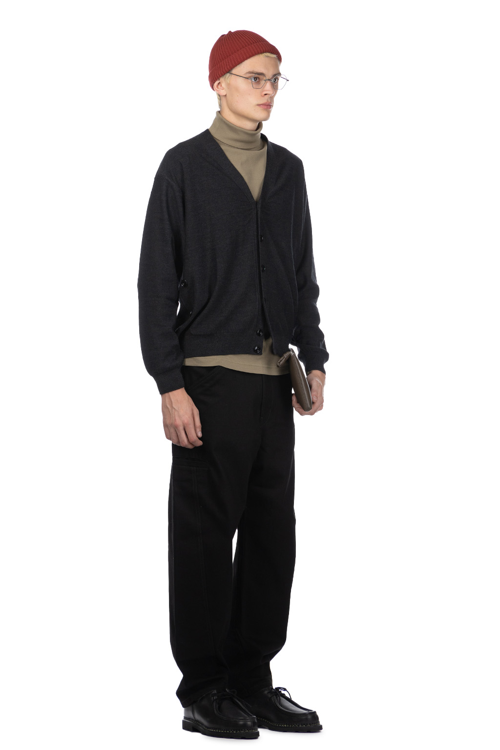 Lemaire - Relaxed Twisted Cardigan - Anthracite