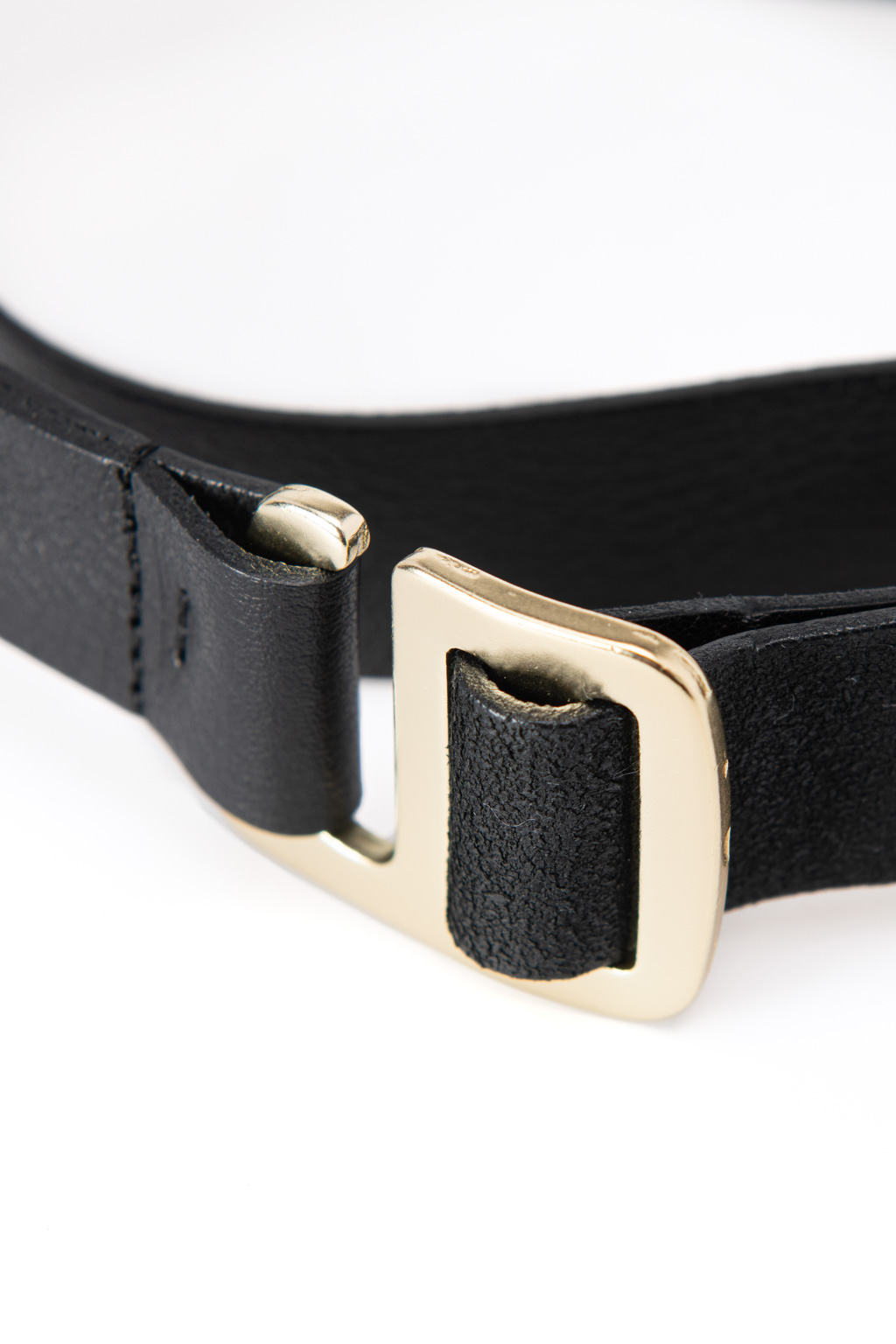 MUL PLA - Leather Belt - Black