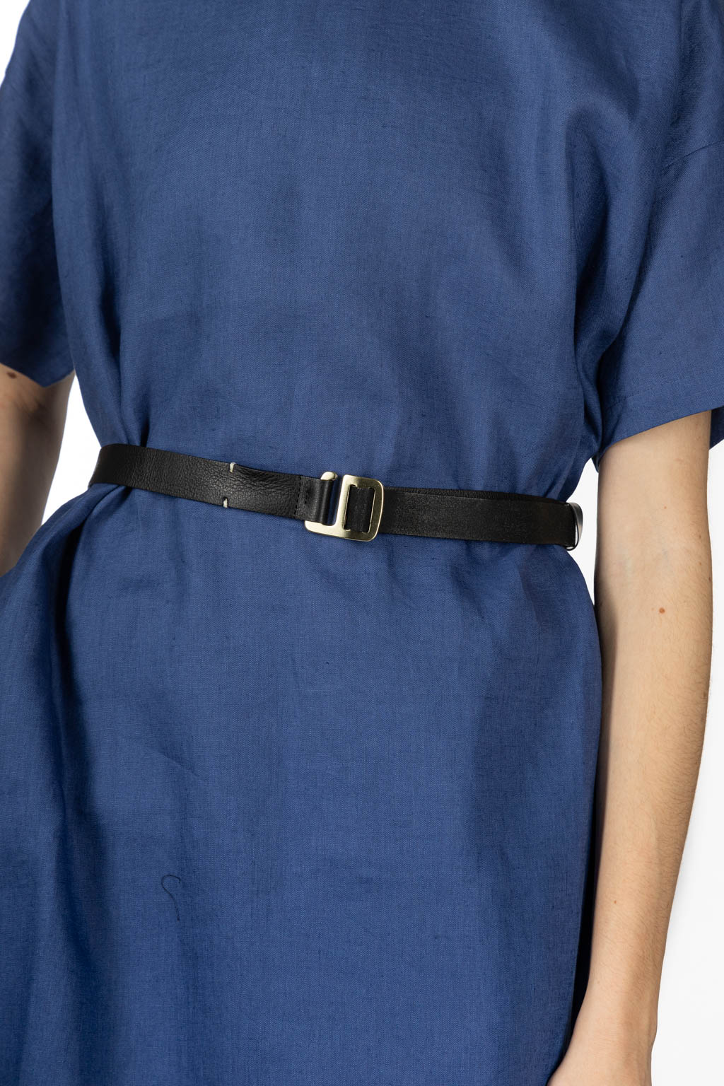 MUL PLA - Leather Belt - Black