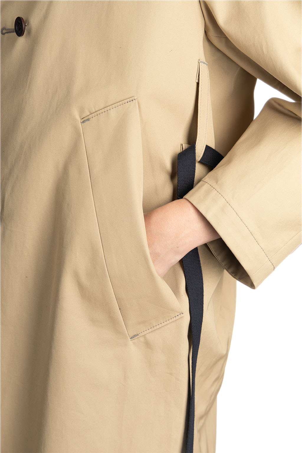 MUL PLA - Trench Coat - Beige