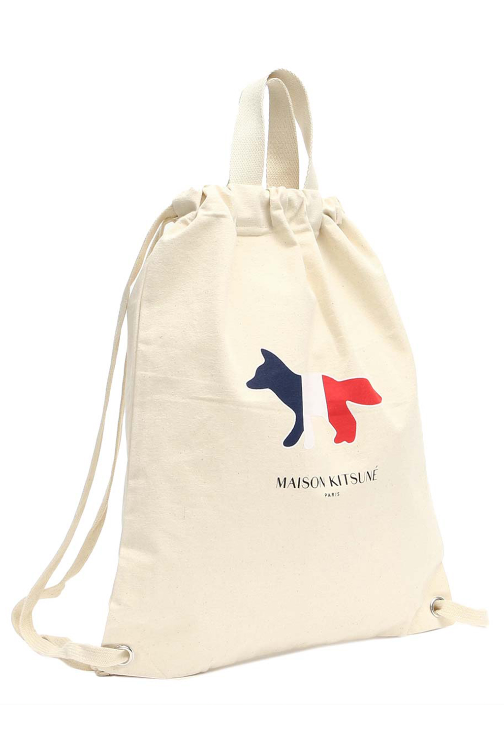 maison kitsune tote bag sale