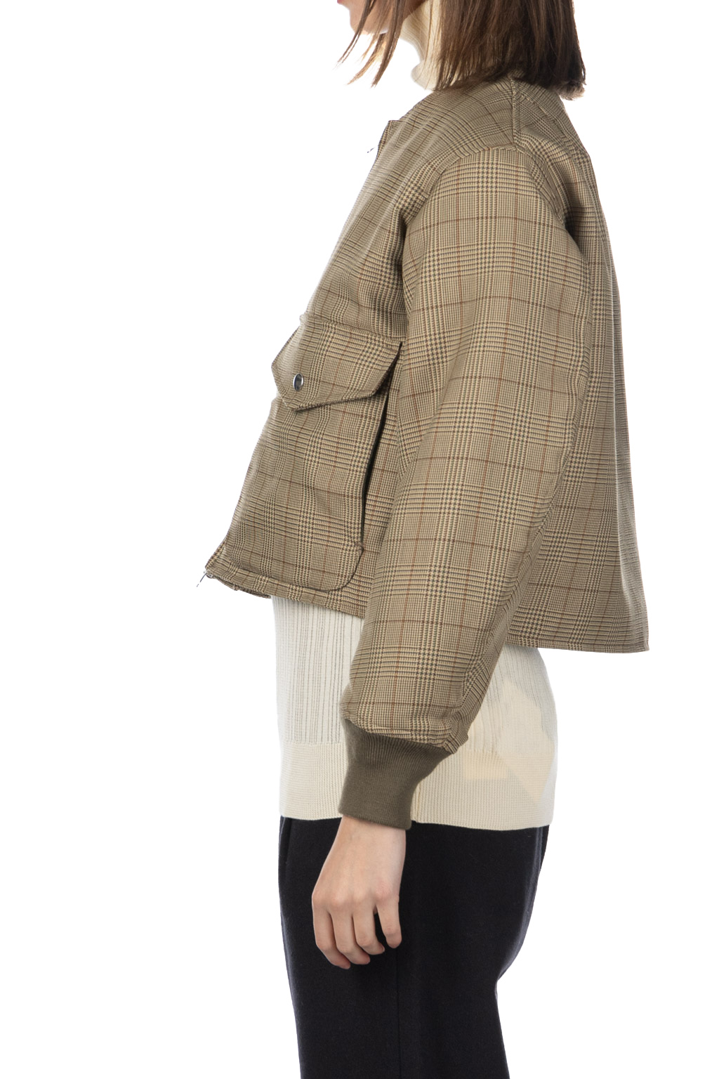 Manon - CHECK BOMBER JACKET