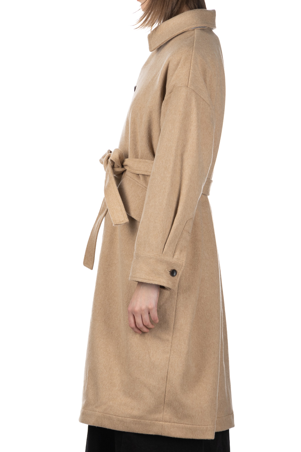 Manon - WOOL MELTON LONG COAT