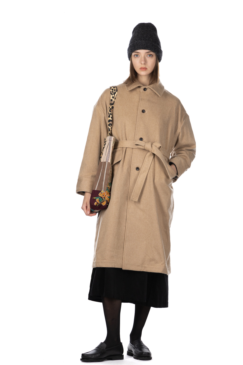 Manon - WOOL MELTON LONG COAT