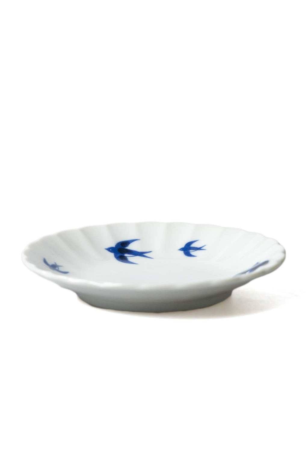 Mino Pottery - Swallow 15cm Plate Set of 5