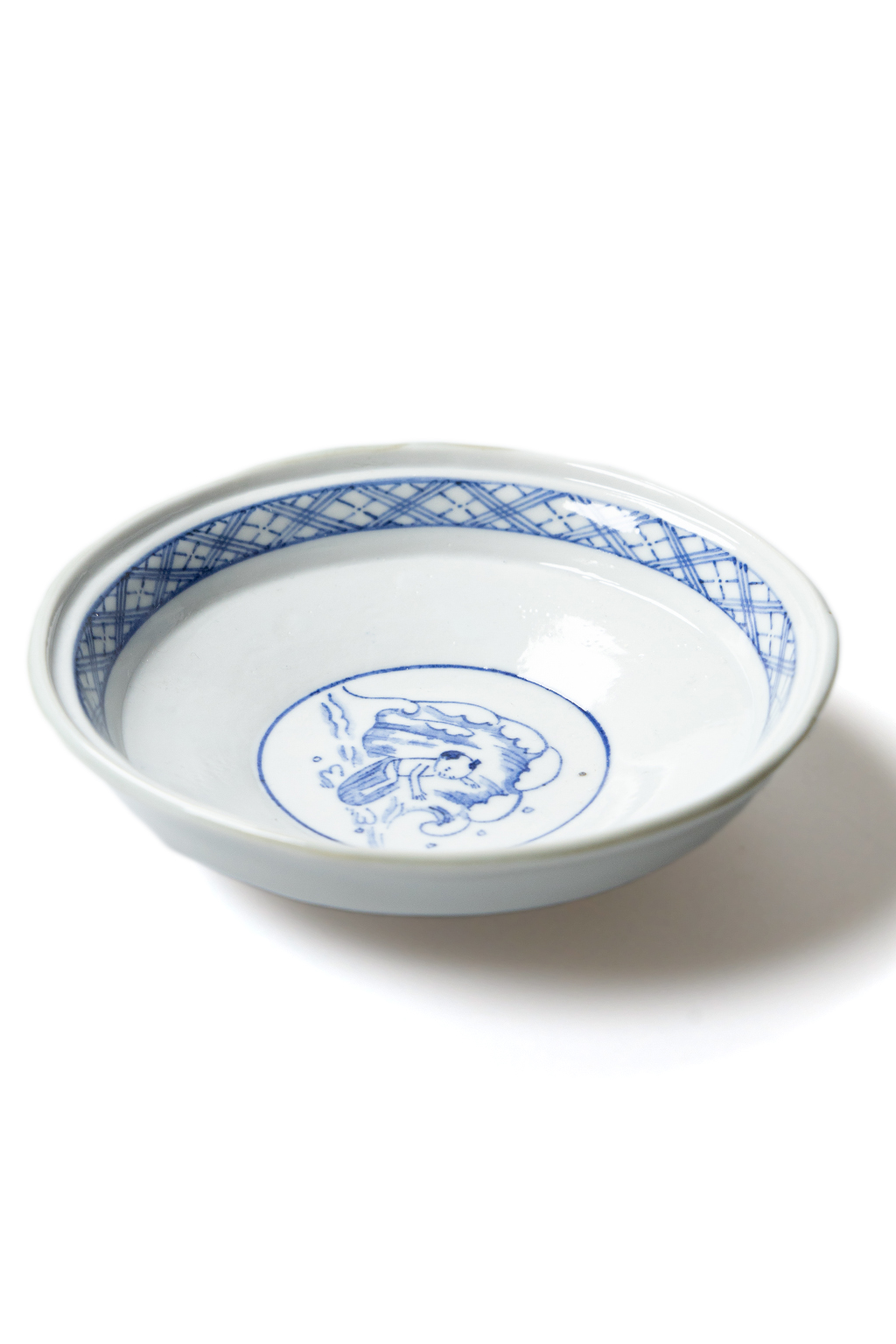 Motif Ceramic and Art - Round Deep Plate - Surfing