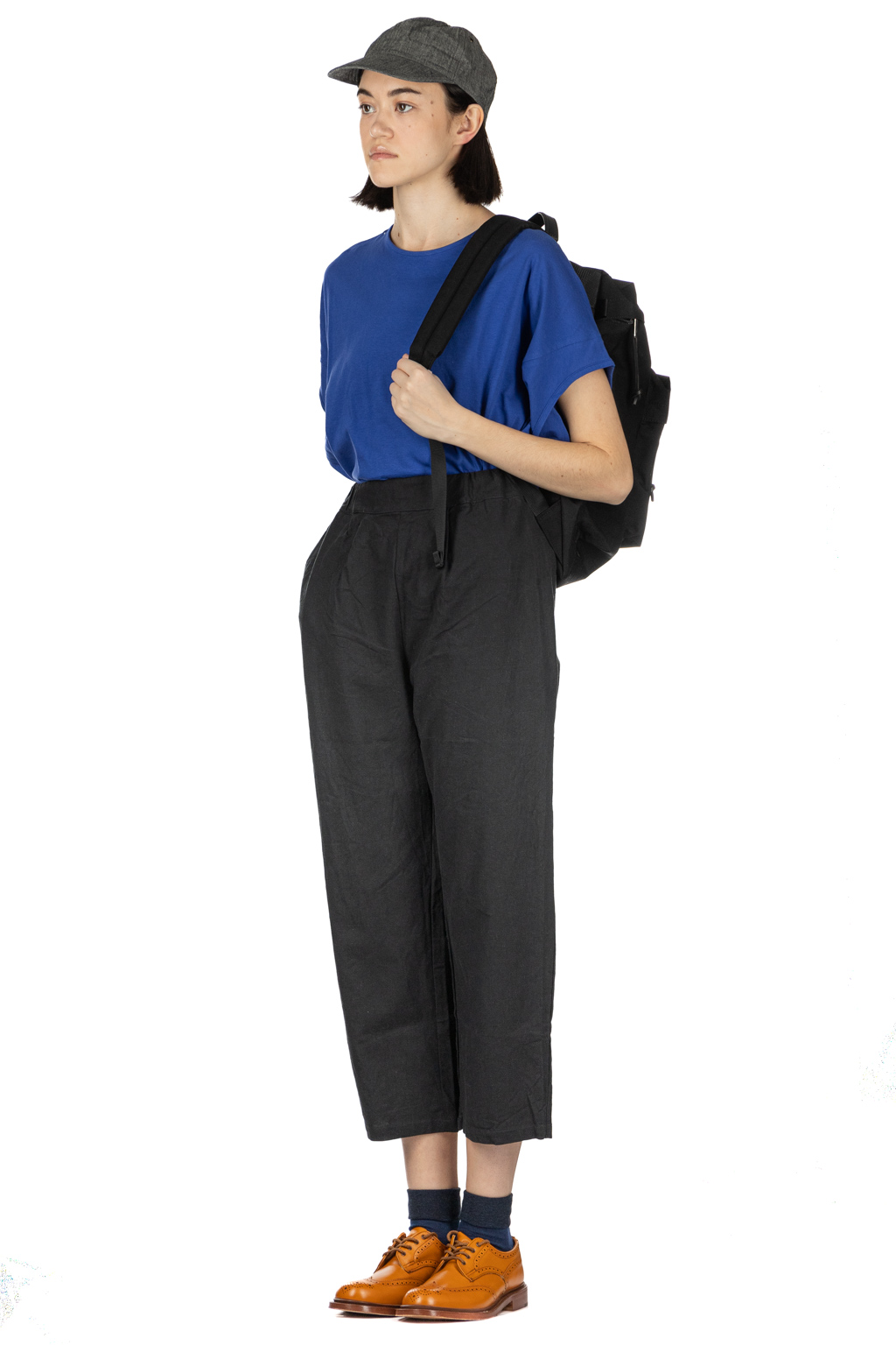 NARU  - Soft Line cotton Wide Pants