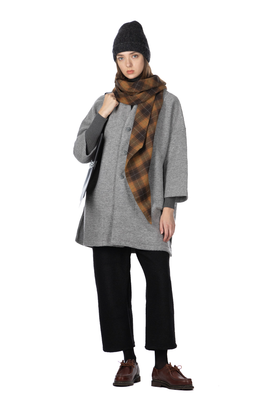 NARU  - Travel Wool Notch Coat 