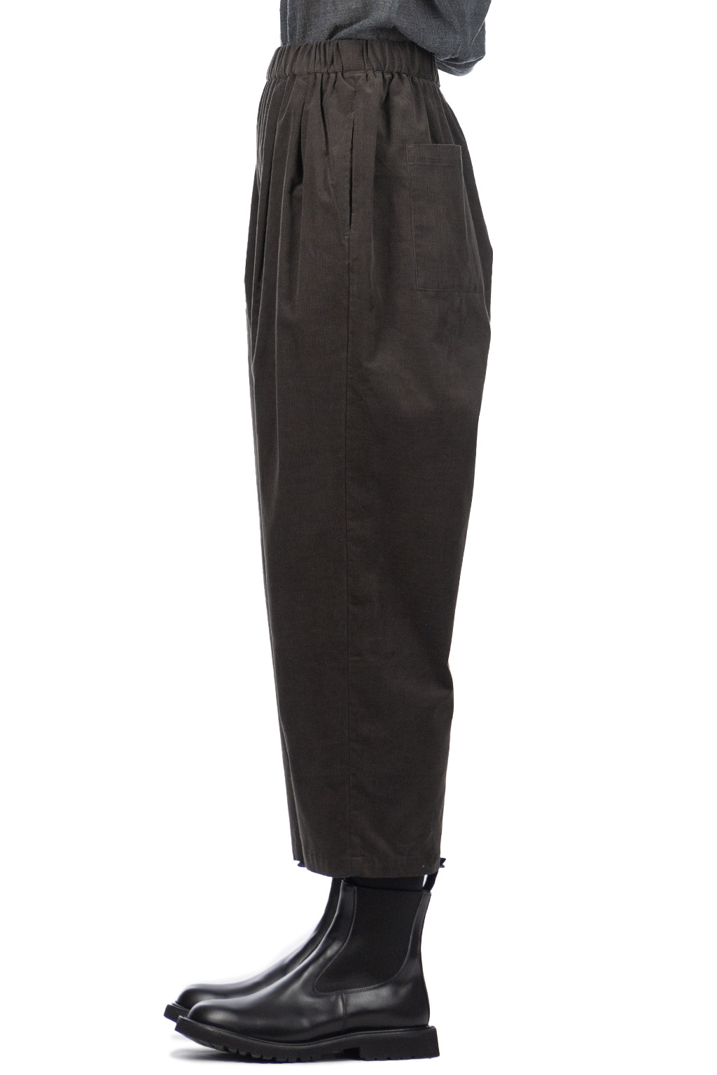 Nachukara - Corduroy Pants - Charcoal