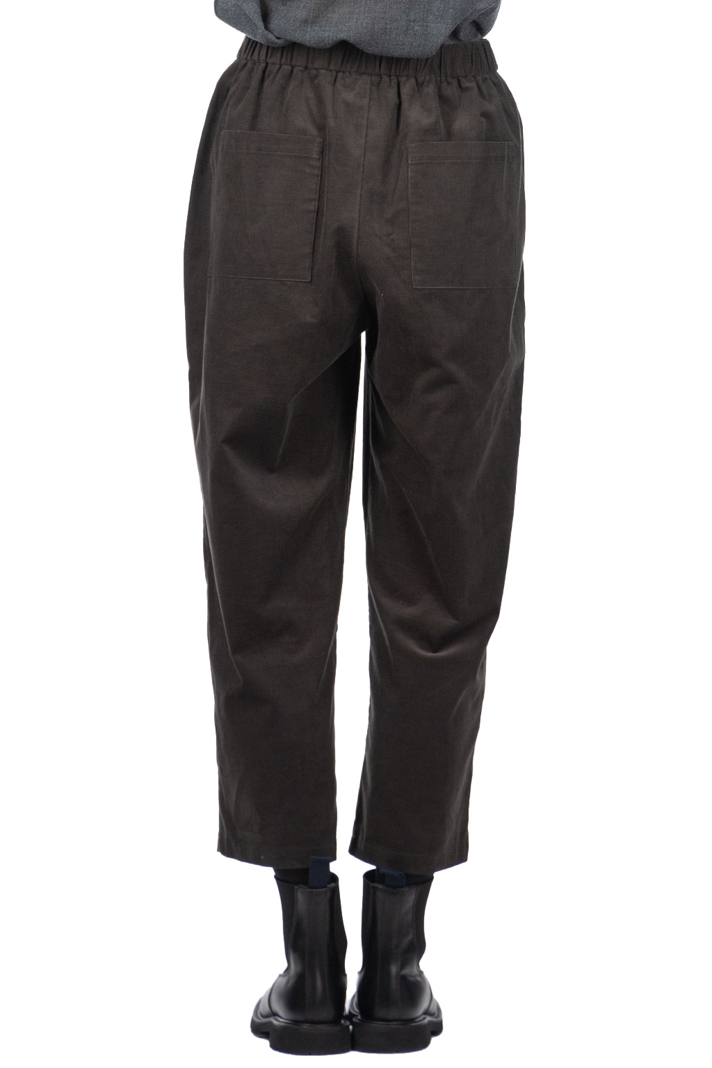 Nachukara - Corduroy Pants - Charcoal