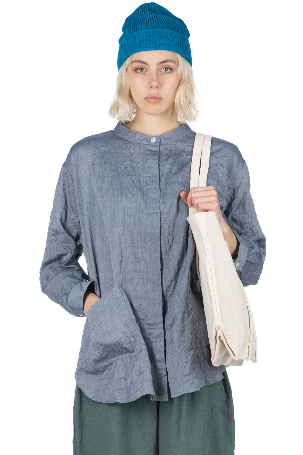 Shirt | Women | Blue Button Shop