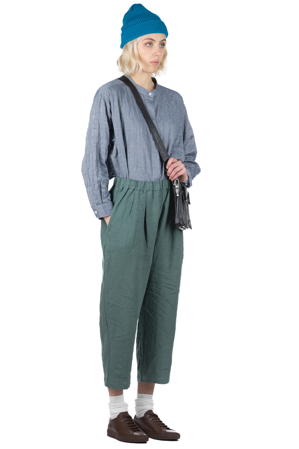 Nachukara - Linen Two Tuck Pants