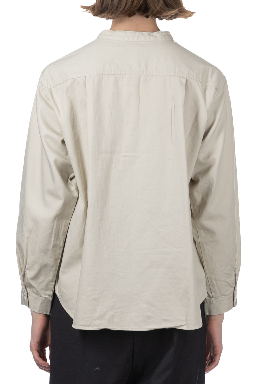 Nachukara - Oxford Stand Shirt - Natural