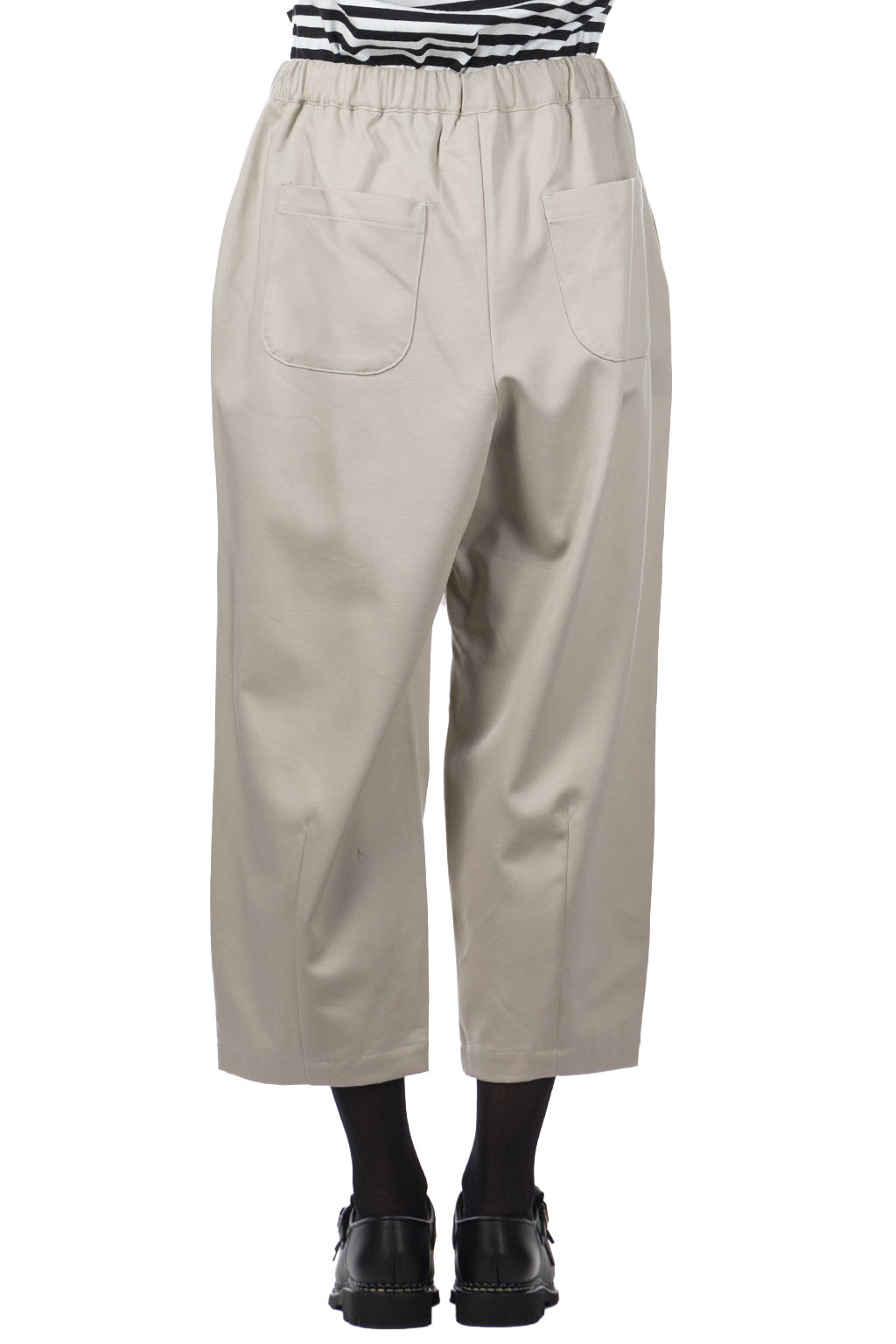 Nachukara - Soft Twill Wide Pants - Greige