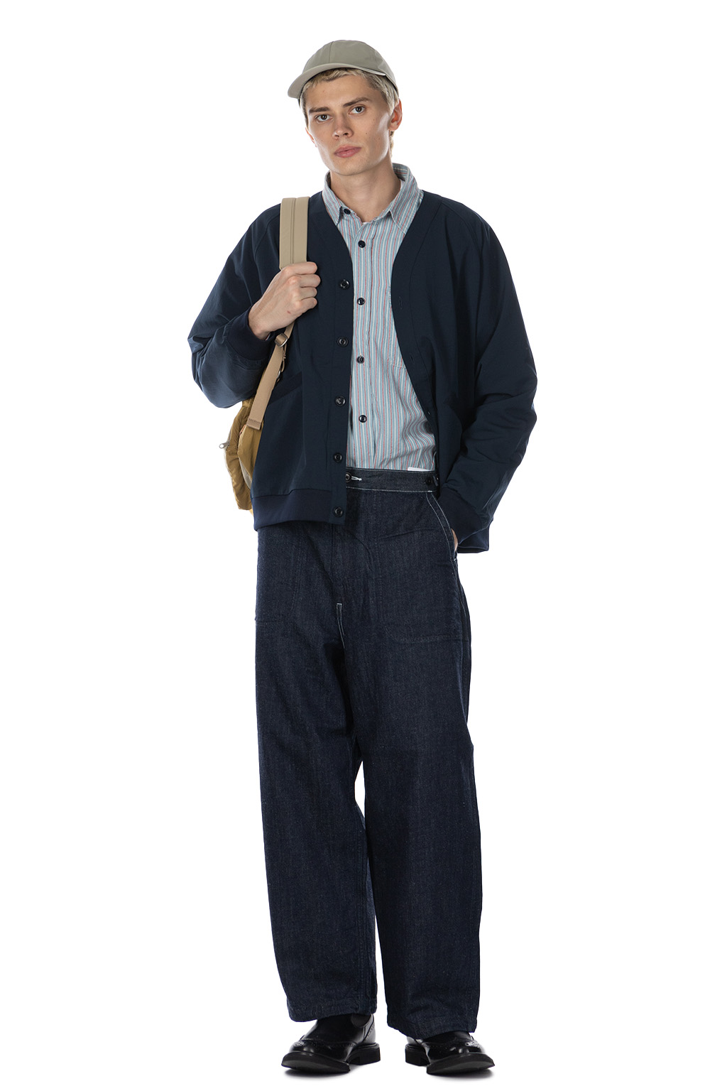 Nanamica (NAN) - ALPHADRY Cardigan - Navy