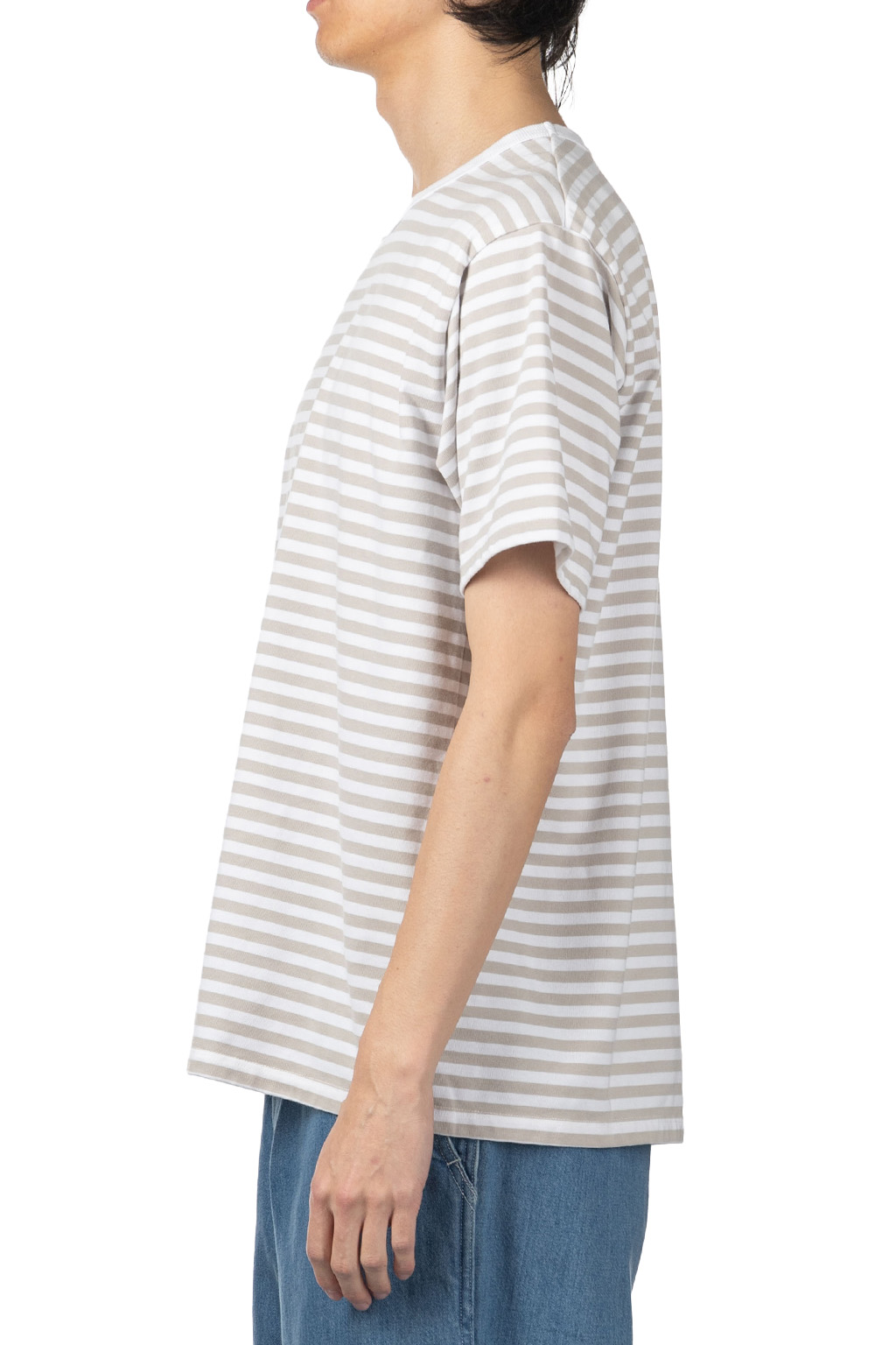 Nanamica (NAN) - Coolmax Stripe Jersey Tee