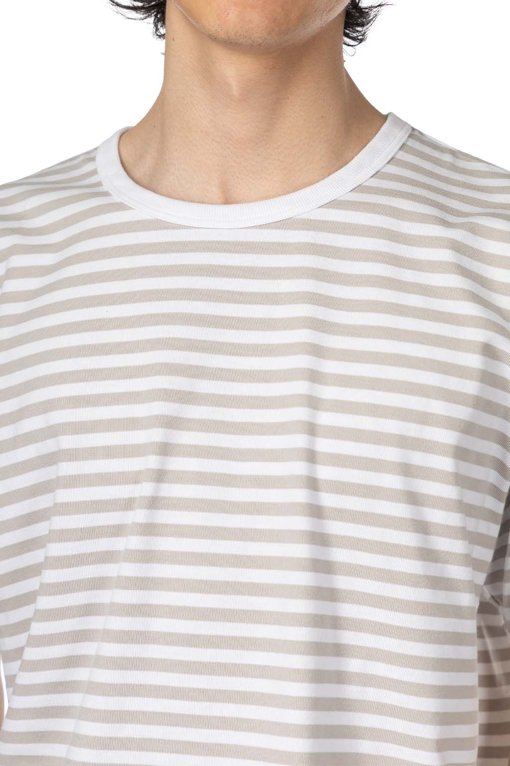 Nanamica (NAN) - Coolmax Stripe Jersey Tee