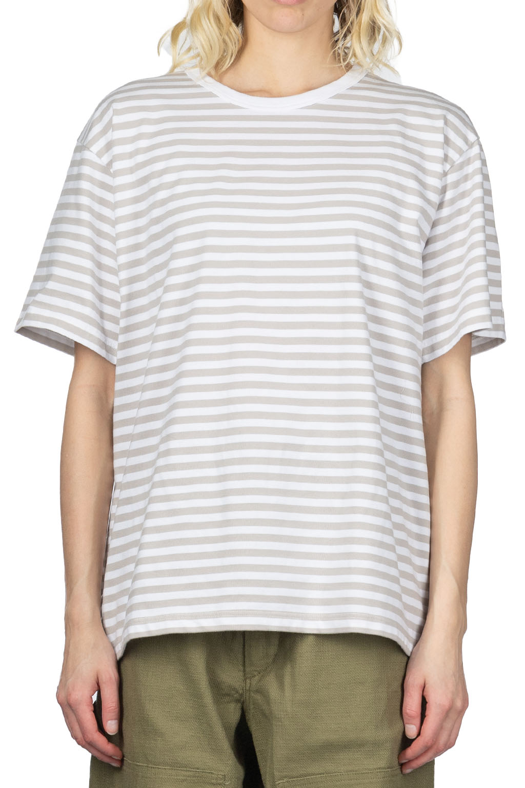 Nanamica (NAN) - Coolmax Stripe Jersey Tee