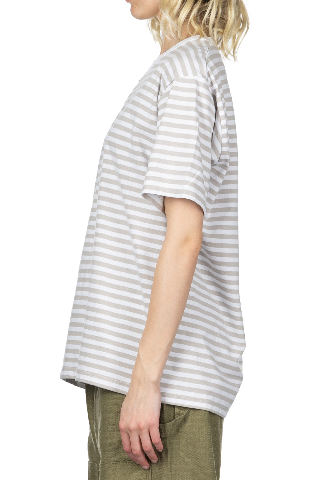 Nanamica (NAN) - Coolmax Stripe Jersey Tee