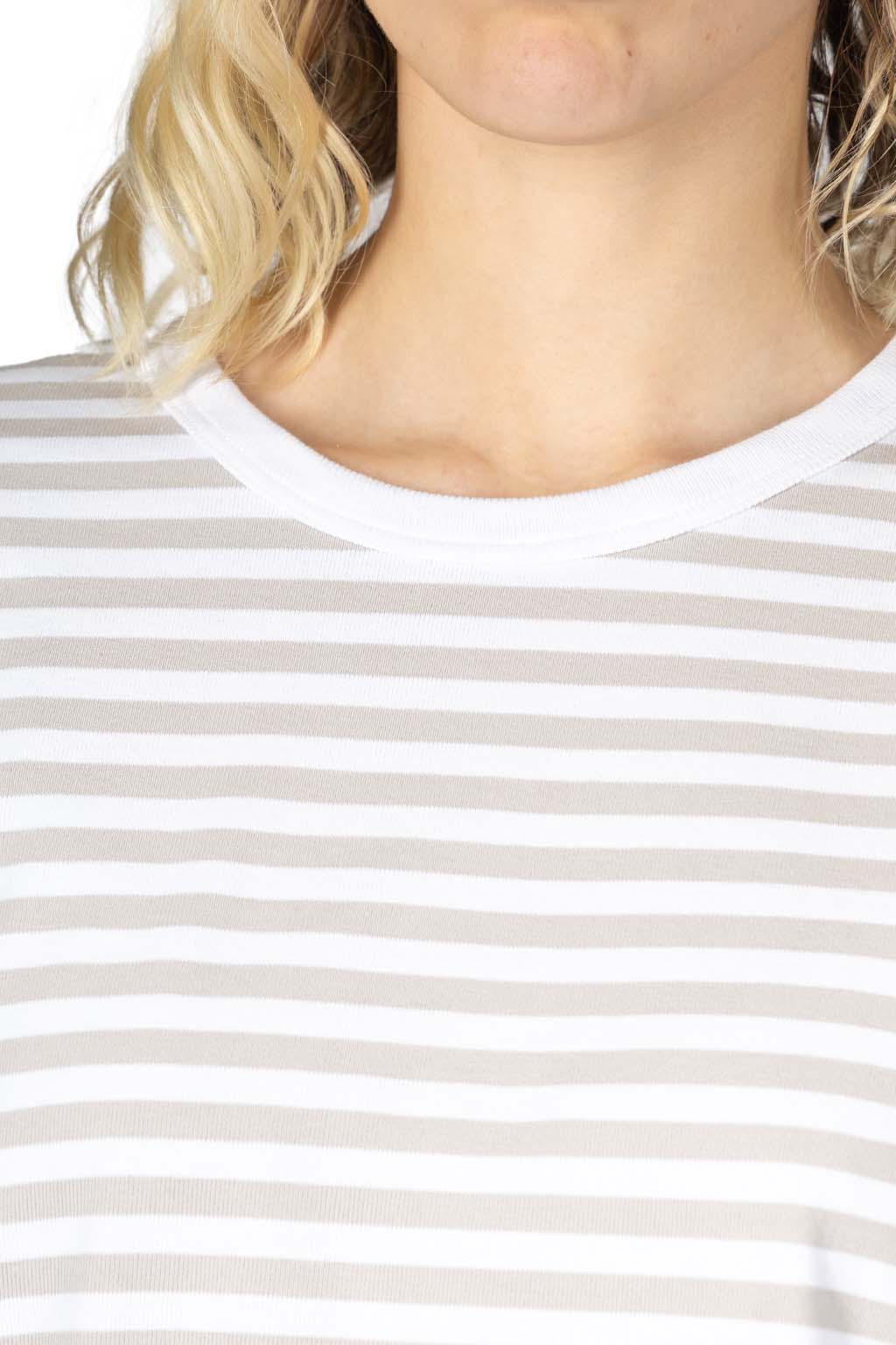 Nanamica (NAN) - Coolmax Stripe Jersey Tee