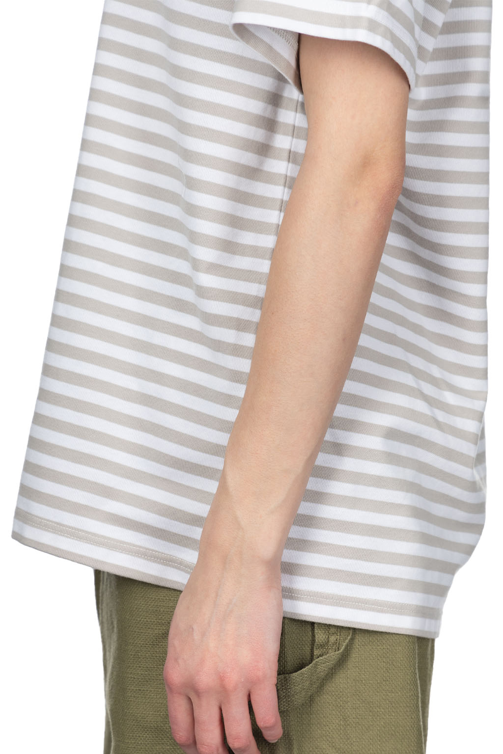 Nanamica (NAN) - Coolmax Stripe Jersey Tee