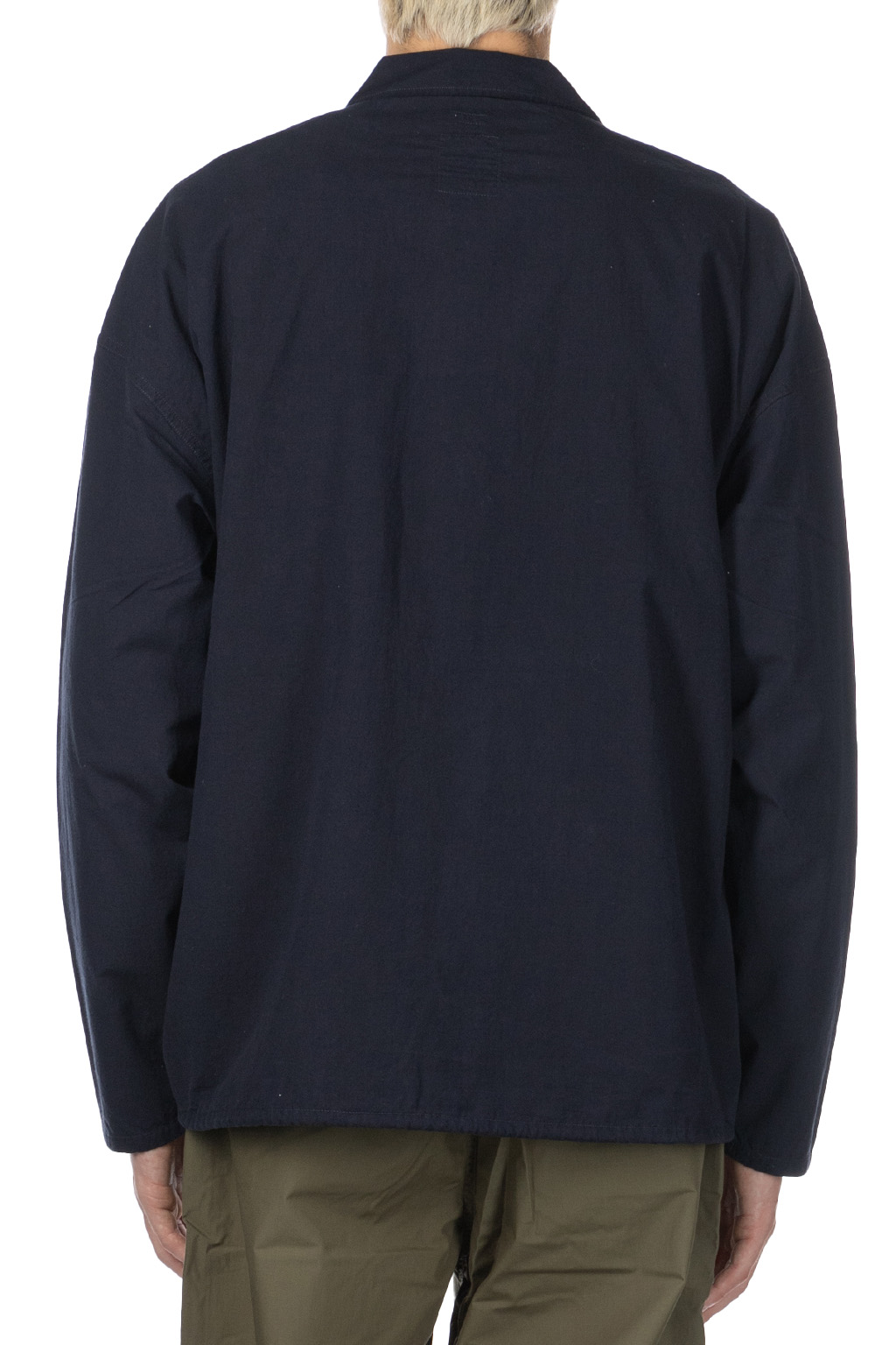 Nanamica (NAN) - Cotton Wool Deck Shirt - Dark Navy