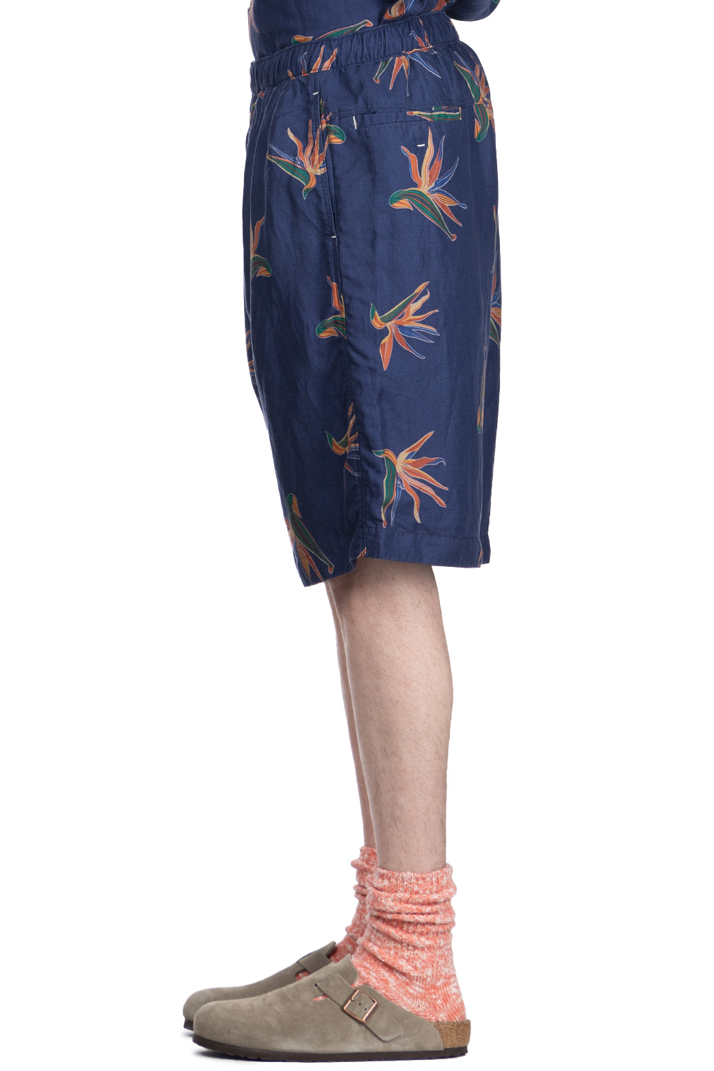 Nanamica (NAN) - Cupra Hemp Aloha Shorts - Navy