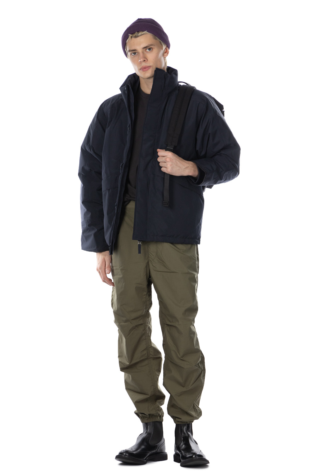 Nanamica (NAN) - GORE-TEX Short Down Coat - Navy