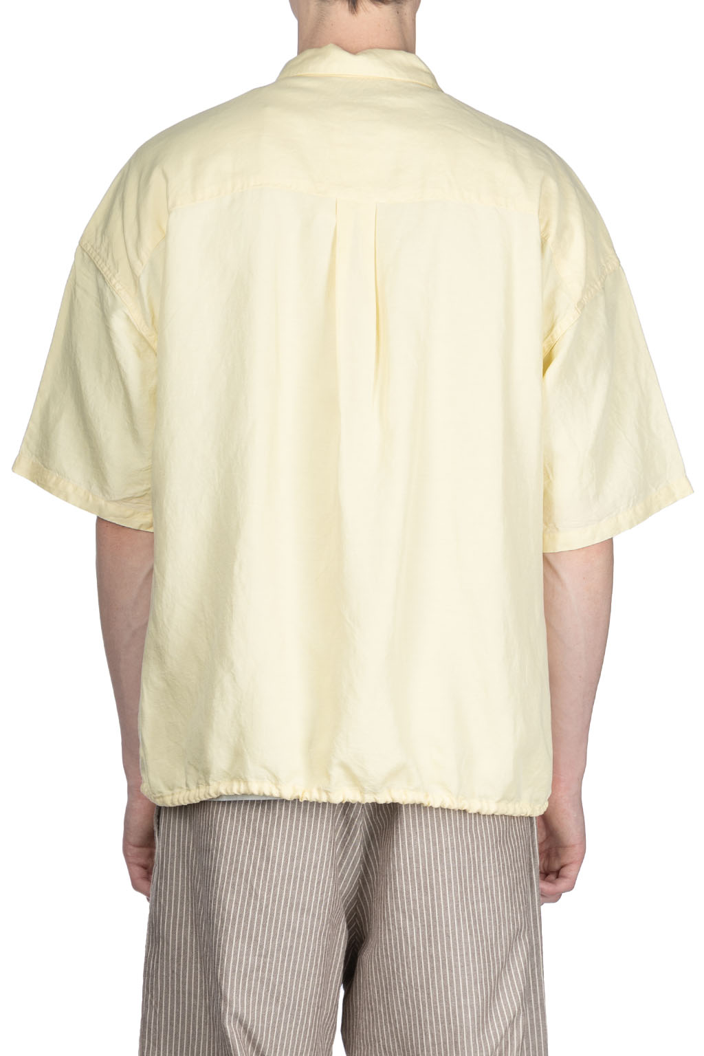 Nanamica (NAN) - Open Collar Cupra Hemp S/S Shirt