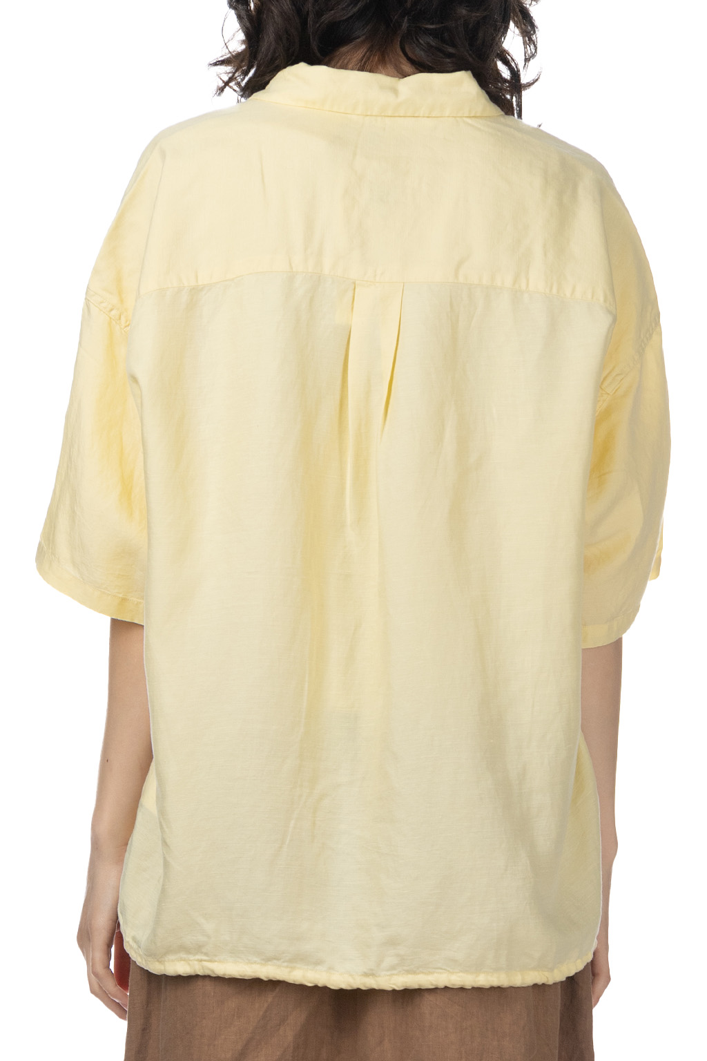 Nanamica (NAN) - Open Collar Cupra Hemp S/S Shirt