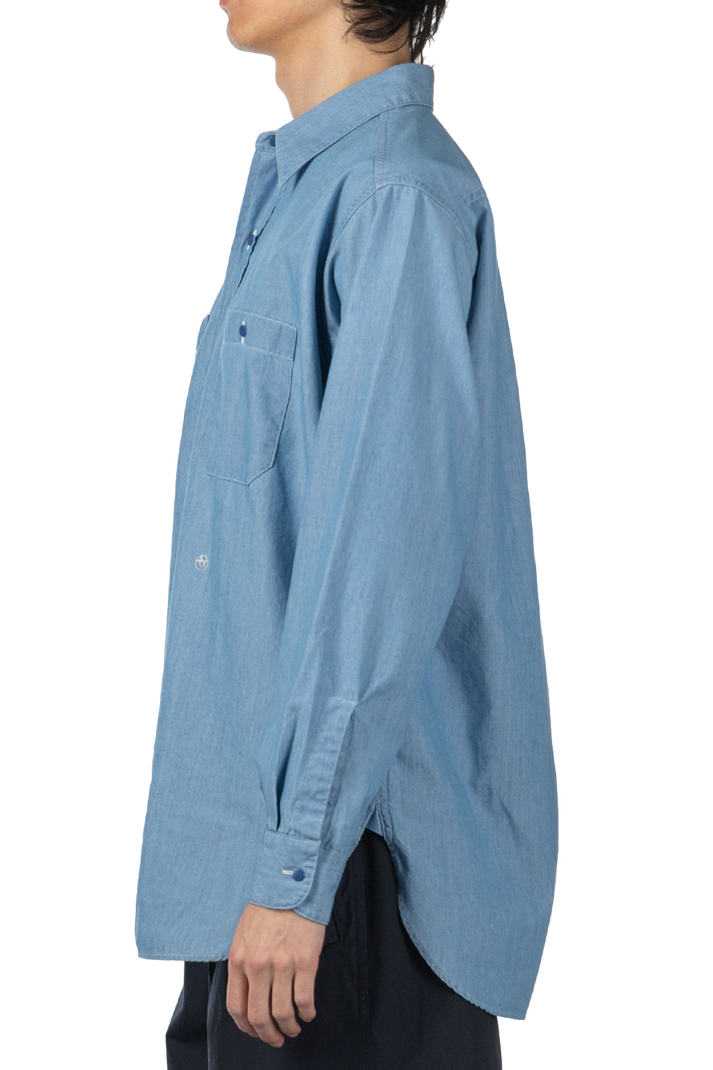 Nanamica (NAN) - Regular Collar Chambray Shirt