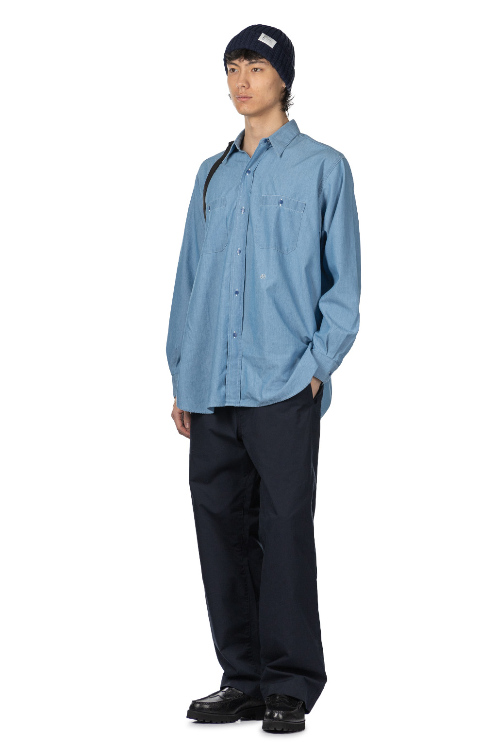 Nanamica (NAN) - Regular Collar Chambray Shirt