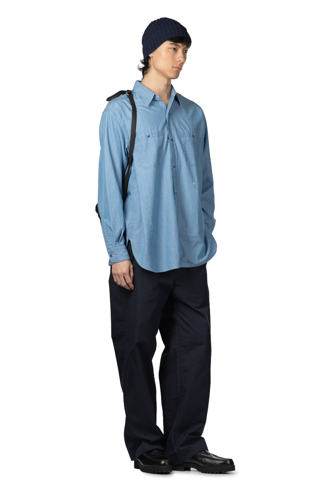 Nanamica (NAN) - Regular Collar Chambray Shirt