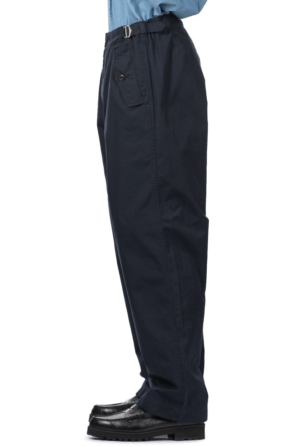 Nanamica (NAN) - Side Belt Wide Pants