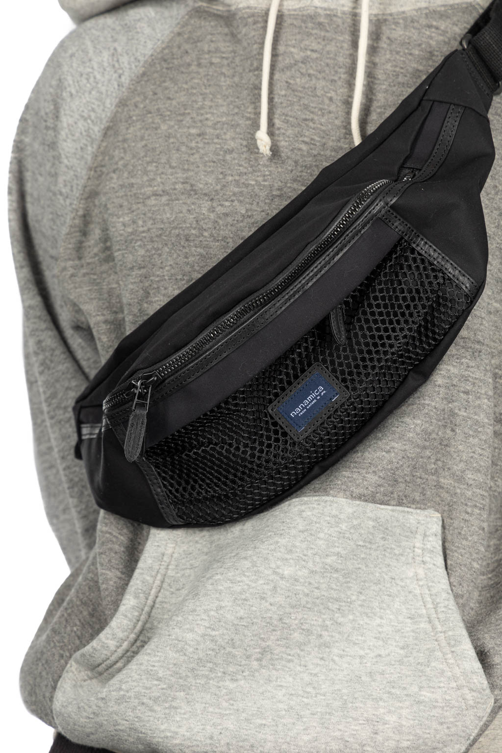 Nanamica (NAN) - Water Repellent Belt Bag - Black